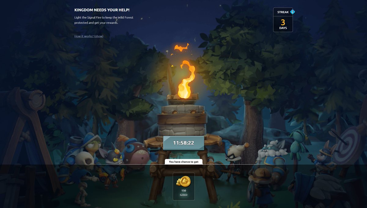 🔥 Signal Fire Challenge — Day #3

Three days in and the fire is holding steady. One spark at a time, the streak grows 🔥

Today, I’m calling out 3 more players — light your Signal Fire and help keep the <a href="/playwildforest/">Wild Forest</a> spirit burning through the month 🌲🔥

🔥 <a href="/royalmilktealv/">RoyalMilkTea</a>