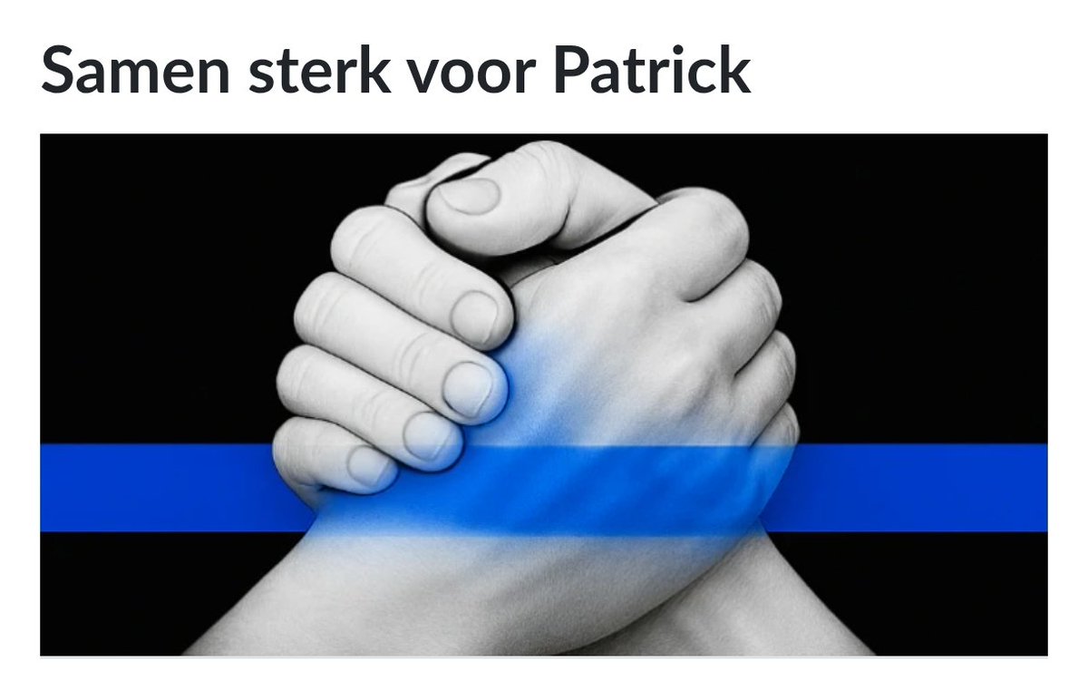 Politieagent #Patrick vecht zich terug na zwaar verlies en twee herseninfarcten. Zijn huis moet geschikt gemaakt worden voor herstel. Fysiek maakt hij grote stappen, cognitief &amp; mentaal is een lange weg te gaan. Daarom steun ik deze actie! Steun jij mee?

steunactie.nl/actie/samen-st…