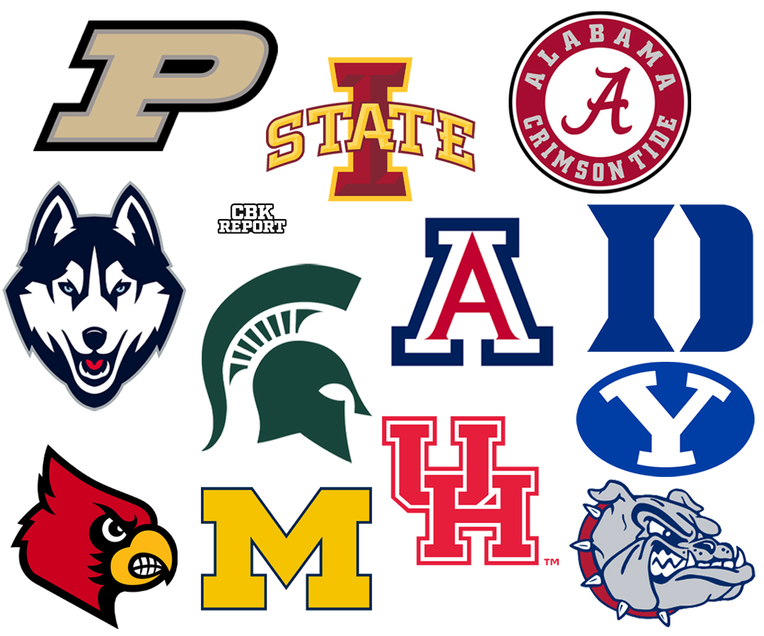 100% of College Basketball National Champions since 2004 were ranked in the top-12 of the Week 6 AP Poll. 

Here are this year's Title Contenders 👀