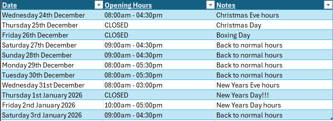 Hey! See our limited festive holiday hours! 🎄

Anything urgent please contact support@nodebyte.host &amp; non less urgent please open a support ticket.