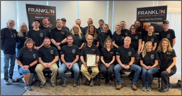 mfrsnews's tweet image. BIG #ManufacturingMonday news today! Franklin Precision Castings is celebrating 40 years of investment casting excellence. From rebuilding after a fire to pioneering automation and expanding into new industries, their story is a masterclass in resilience and innovation.
Read more…