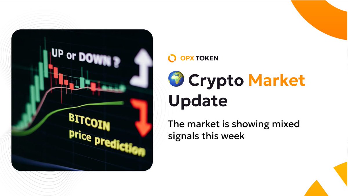 The market is showing mixed signals this week:

• Bitcoin is trading sideways
• Altcoins remain split
• Stablecoins reaffirm their role as a shelter

Amid all that noise, OPX Token stays exactly where it should be — stable, predictable, and ready for real payments.
