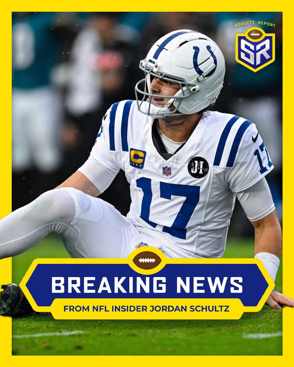 Schultz_Report's tweet image. An MRI today did confirm #Colts QB Daniel Jones tore his Achilles, per sources. 

His season is over. A difficult end to what has been a magical year for Jones, who brought so much hope to Indianapolis.