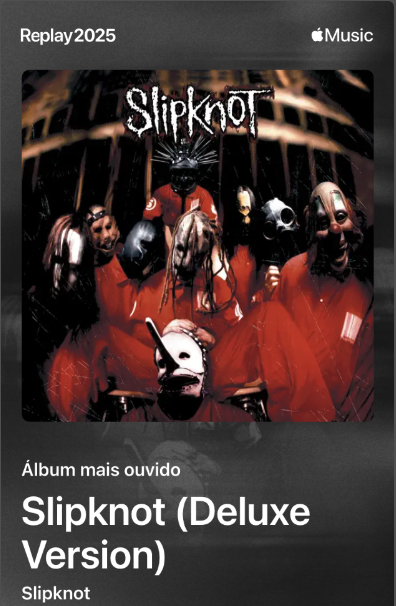 Nem gosto dessa banda, muito menos desse albúm pelo visto.... kkkkkkk