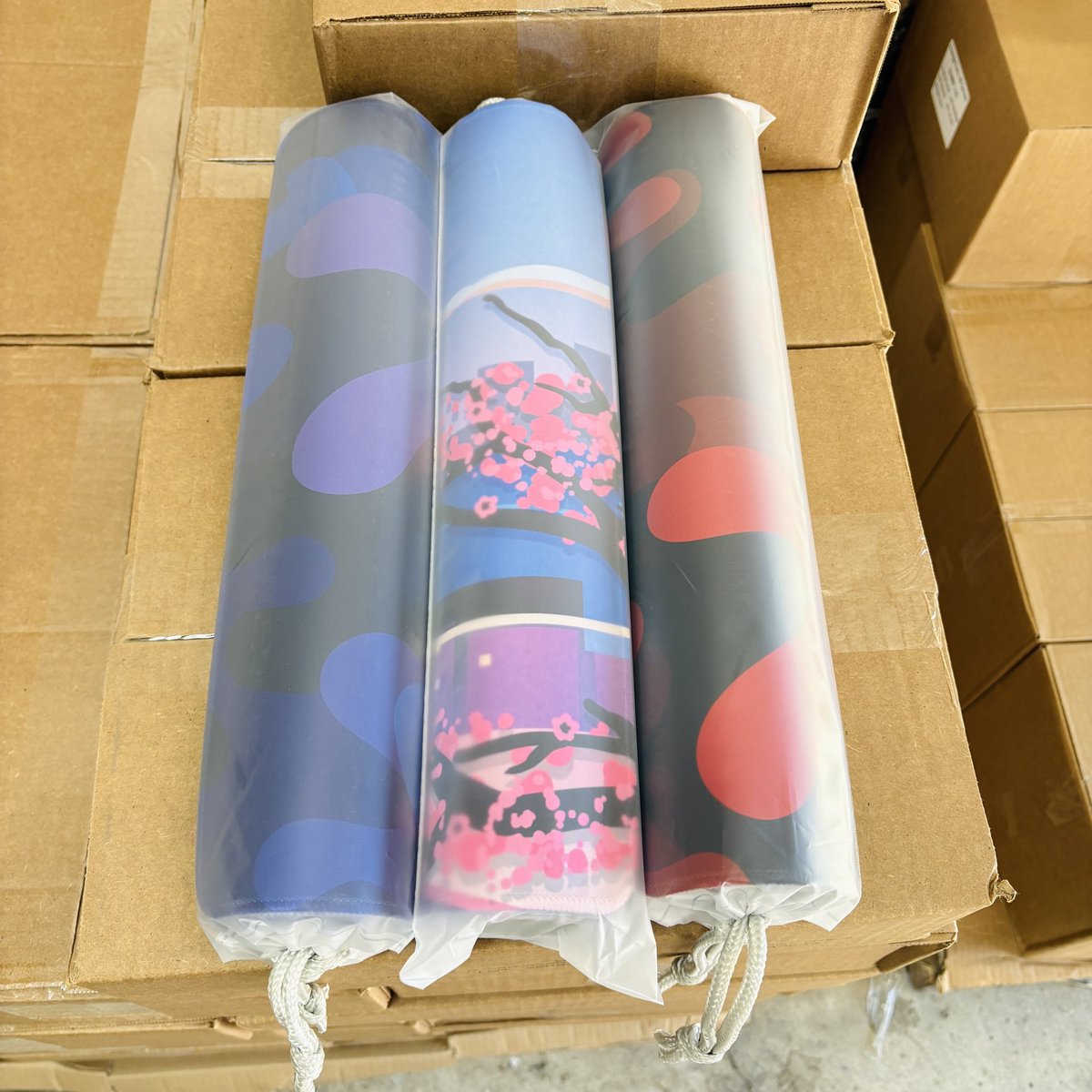 Three of our new designs for our XXL gamer desk pads! You’ll have to see them in the merch section of the website to see the full design!