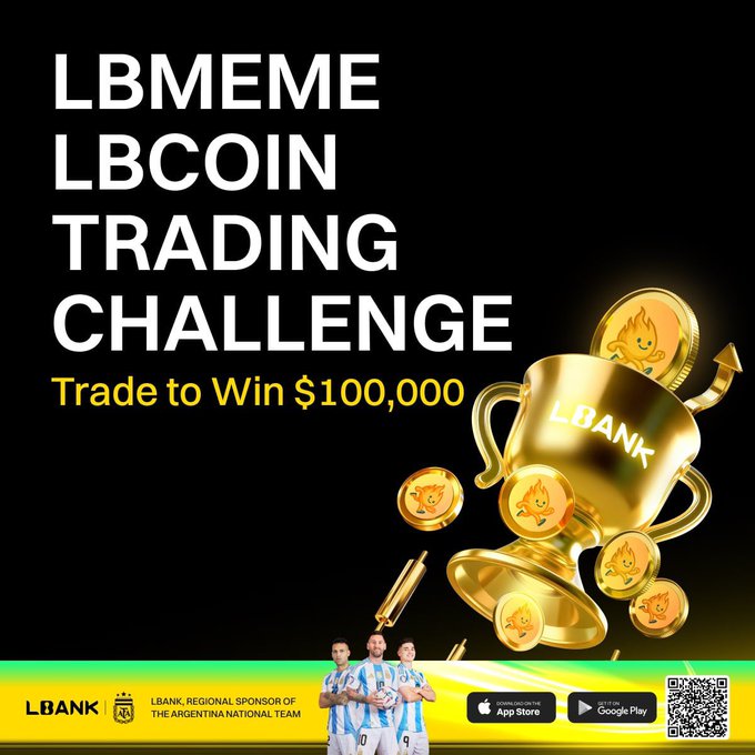 🔥 The LBMEME x LBCOIN showdown is live!
Trade $LBCOIN on the LBmeme page and grab your share of the massive $100K prize pool. Zero fees, bigger gains. 💰
Join in 👇🏾
#LBank10Years <a href="/LBank_Exchange/">LBank.com</a> #LBANKAngel