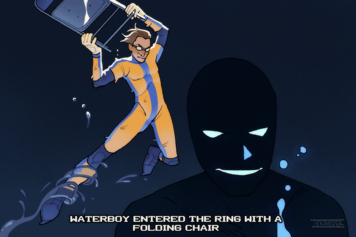 I have a mini comic where Prism and Flambae rescue their twink, it's time for the twink to save his spouses 
 
#dispatch