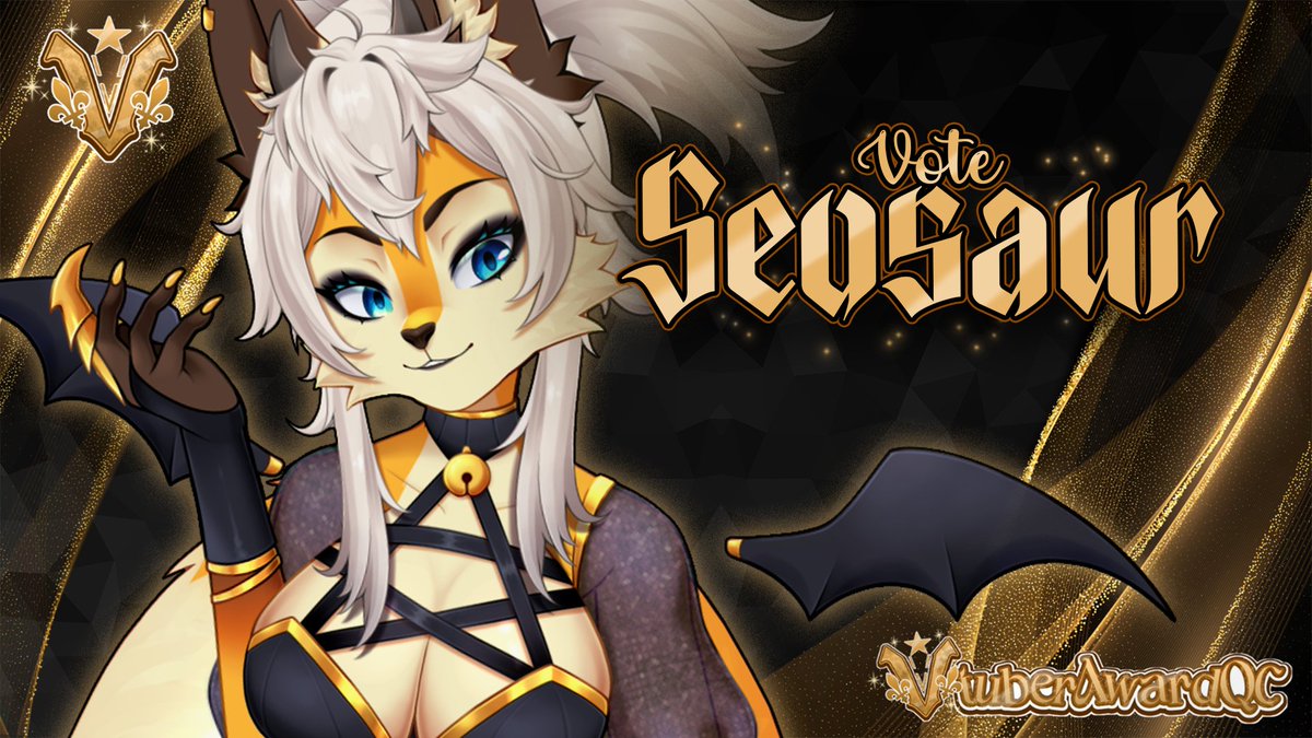 I am nominated in 3 categories for the Vtuber Awards QC  ✨⚜️

If you could take 1 minute and go vote for me, I'd super appreciate it 🧡

👉 forms.gle/H8ep4YUZek9Do2…