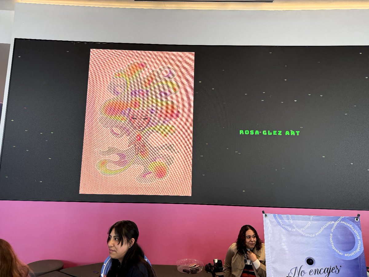 No había subido Forito de mi arte en <a href="/ForoBlockchain/">Foro Blockchain</a> Querétaro 4ta edicion!!!  🤩🤩🤩

Que felicidad!!! Muchas gracias <a href="/VarArt_Global/">VarArt</a> por esta oportunidad!!! 🤗 Siempre es un gusto colaborar con ustedes 🫶🏻

#NFT #ART #FBQ4