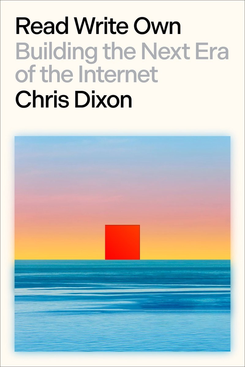 BookNoteApp's tweet image. 7 Books Recommended by Sam Altman:

1) Read Write Own by Chris Dixon

"Read this book to understand a compelling vision of where the internet should go and how to get there."
