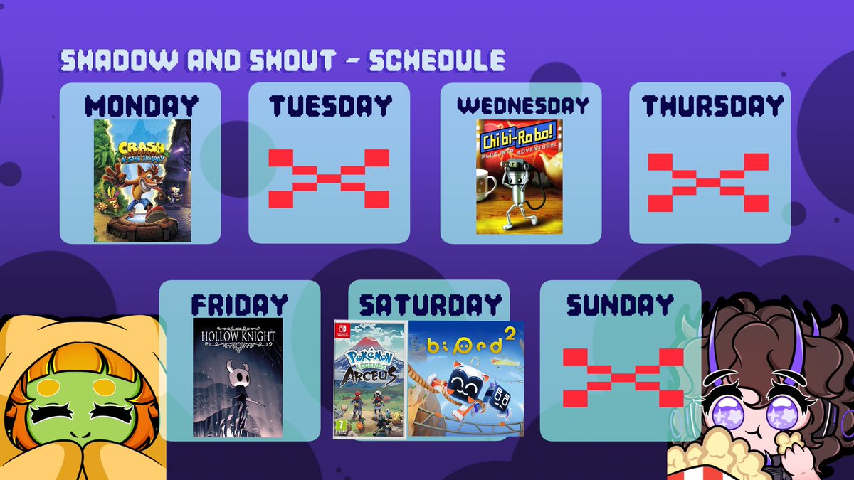 Shadow & Shout | Streamer Duo! 💚💜 tweet media