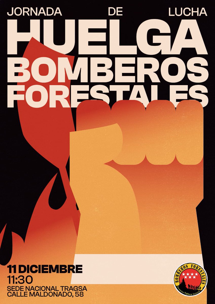 ‼️⚠️JUEVES 11 DIC VOLVEMOS A LA CALLE⚠️‼️

<a href="/Grupo_Tragsa/">Grupo Tragsa</a> tiene junta de accionistas y van a oír a sus #BomberosForestalesCM

¡Nos maltratan al estar 5 meses de huelga sin querer negociar!

La directiva cobra sueldos indecentes mientras nosotros subsistimos con 1.300€

¡BASTA YA!