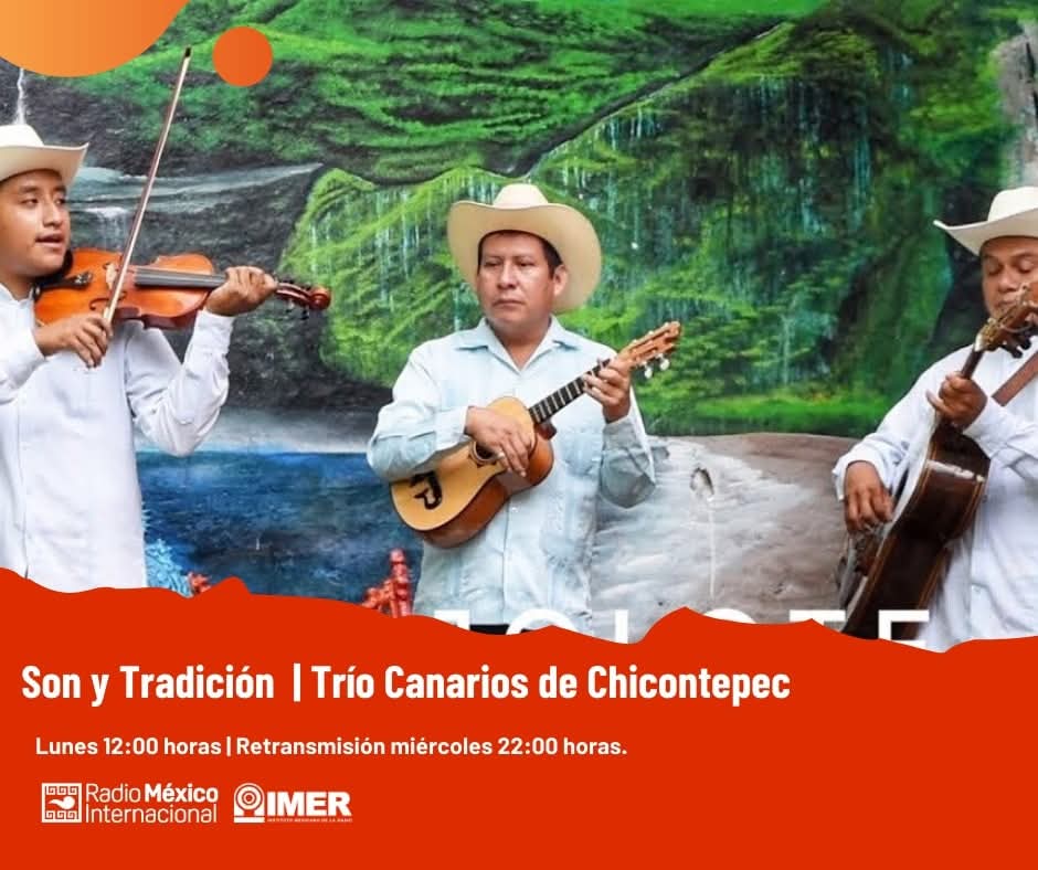 Hoy iniciamos el lunes con #SonyTradición🎵Programa dedicado al Trío Canarios de Chicontepec, una ventana que asoma la gran diversidad cultural de nuestro México y en especial de la Huasteca.

 ¡Escúchalos! Ahora en vivo  por imer.mx/rmi/ 📻