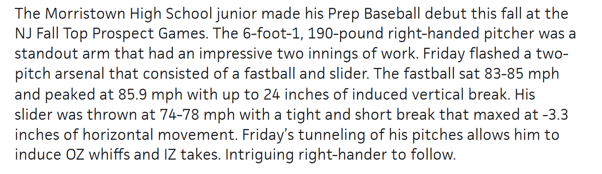 Morristown Colonials Baseball tweet media