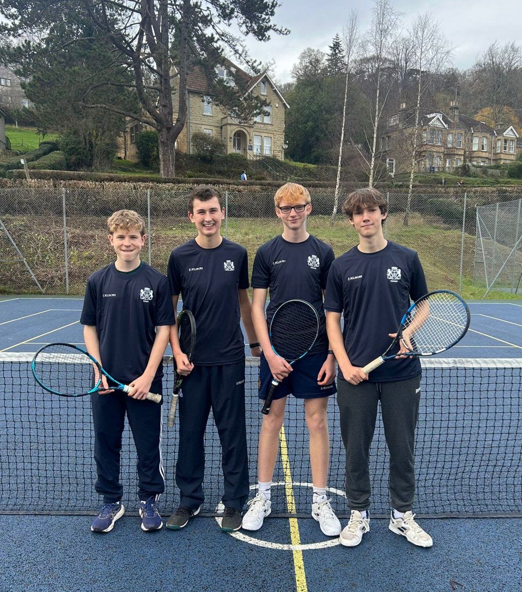 BeechenCliff's tweet photo. Congratulations to the senior tennis team on an 8-4 victory vs Monkton Coombe today. Through to the next round in the winter competition. https://t.co/BtKXai99Vq