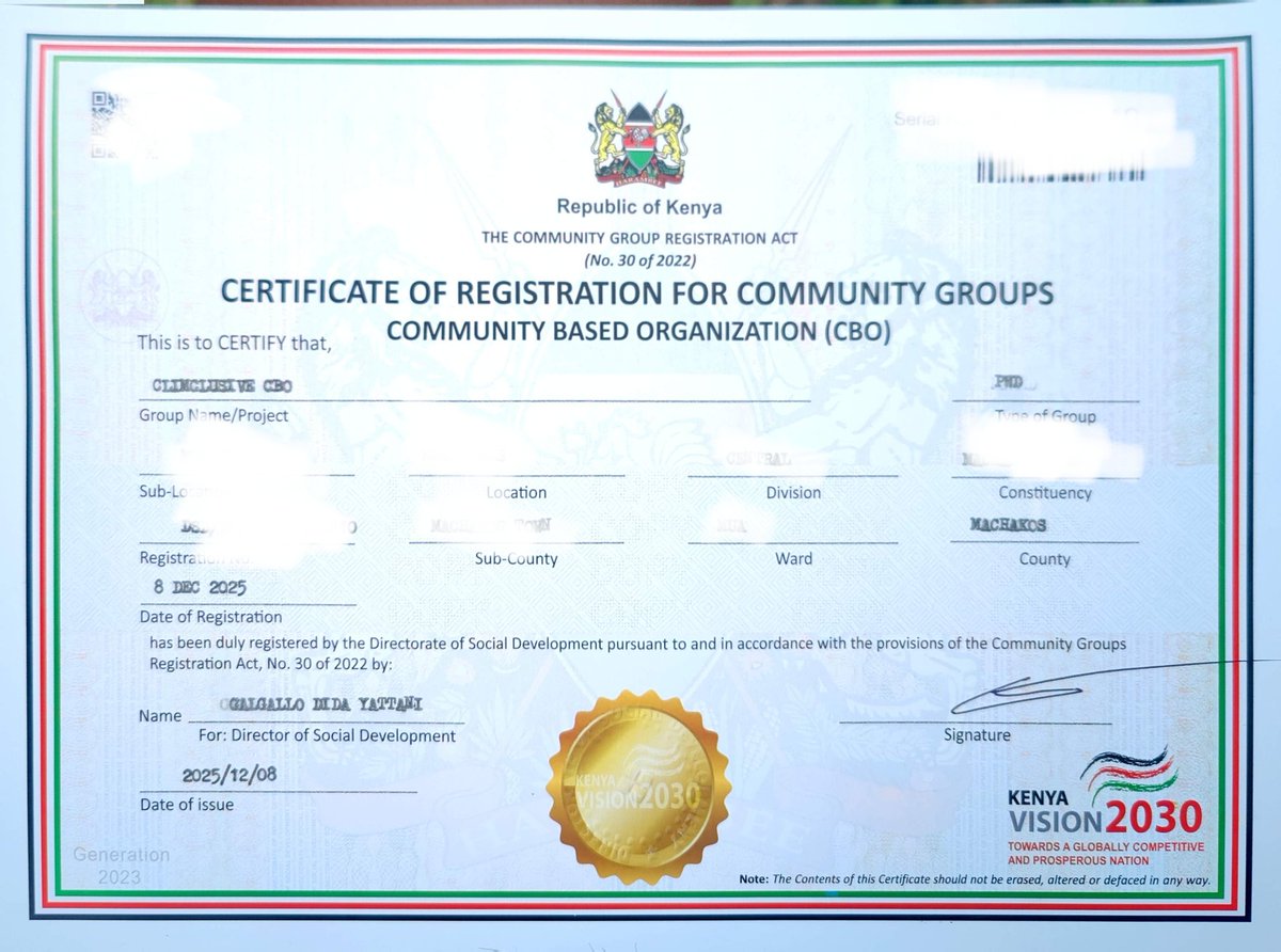 Today marks my second birthday! It's been 13 years of resilience, faith, growth, and gratitude!

Time has a fancy way of aligning and realigning things. Guess whose organisation was formally registered today on Dec 8th, 2025!? 

Ladies and gentle humans, I formally introduce to