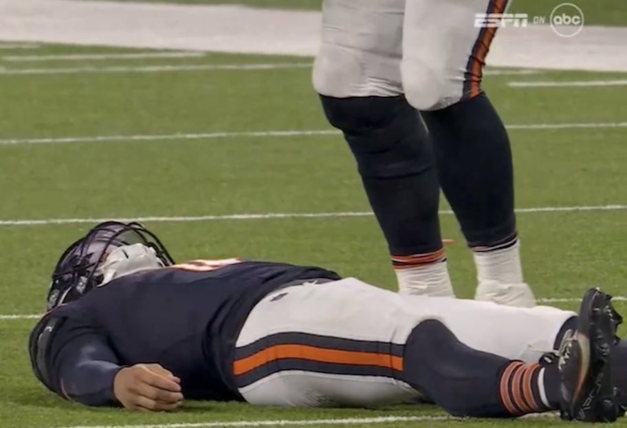 NDNZNative's tweet image. Caleb when he sees Myles Garrett: