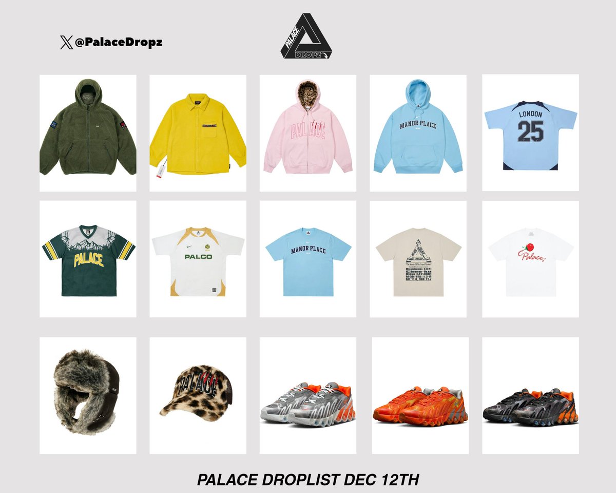 DROPLIST DEC 12TH ♻️✅🔽