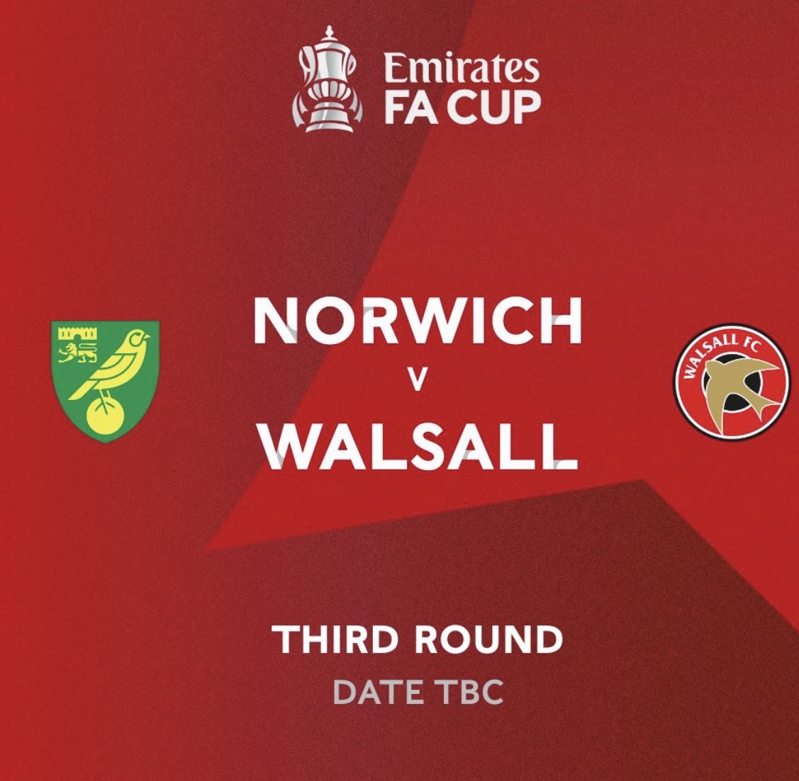 I’m going to stick my neck out and say this is the biggest geographical gap between Round 1, Round 2 and Round 3 opponents in #Saddlers’ FA Cup history…
