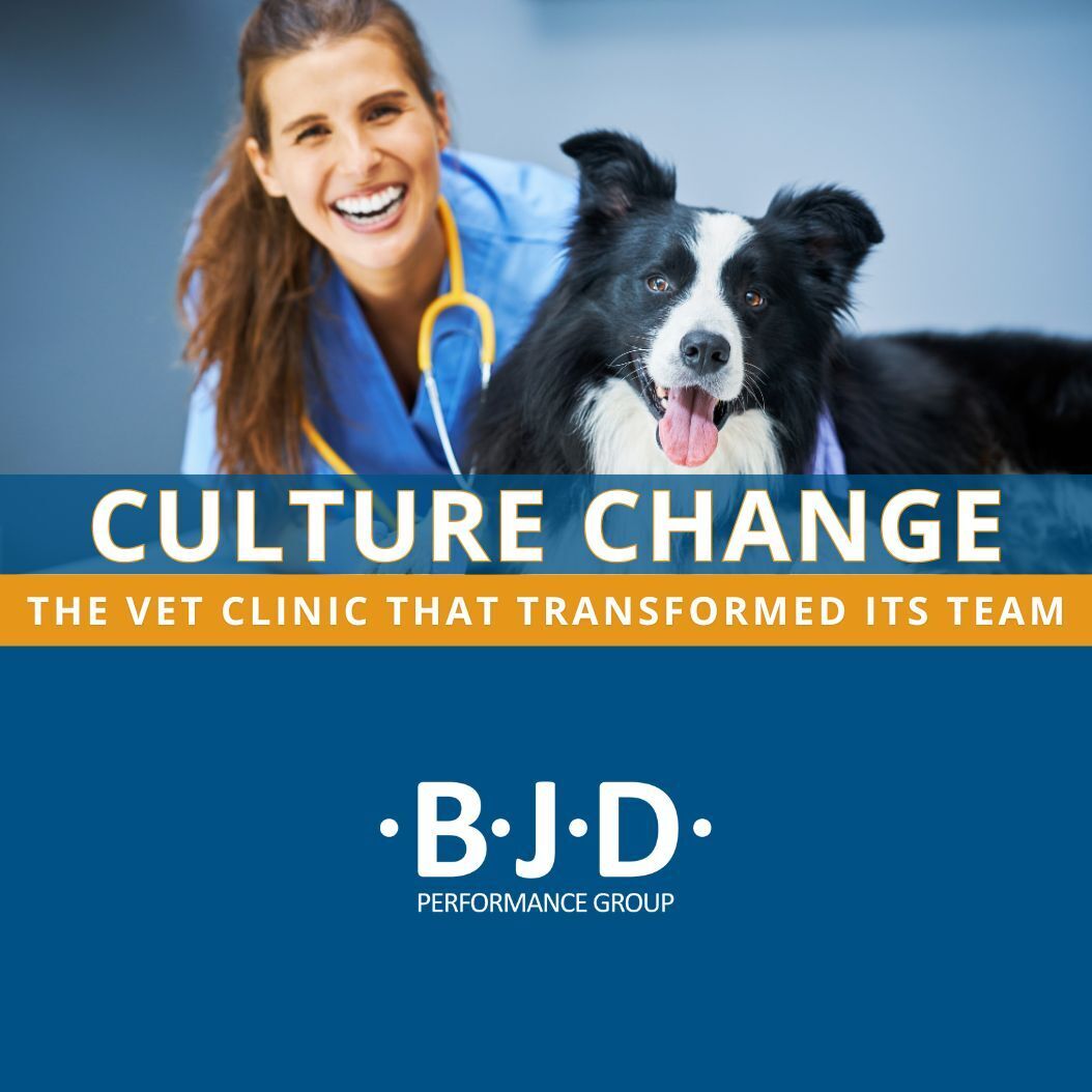 GroupBjd's tweet image. When a vet clinic wanted to be more agile, warm, and customer-focused, they called BJD Performance Group. 

Hear more about this success story from Amanda Fisher, CEO/President of BJD Performance Group. bjdperformancegroup.com/from-checkups-…