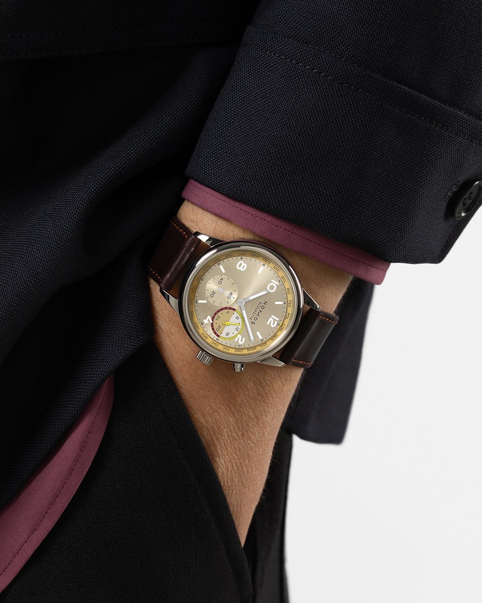 nomosglashuette's tweet image. Introducing Club Sport neomatik #Worldtimer – #Roam and #Reverie. Inspired by unexpected discoveries of travel, these elegantly versatile timepieces with champagne-colored dials are designed to suit a wide range of occasions.  

nomos-glashuette.com