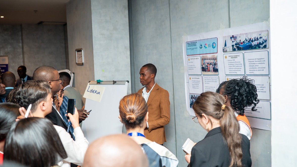 NAPs on Youth Peace &amp; Security are being activated across Africa from The Gambia to South Sudan,Liberia to Kenya.

#YPSat10, we’re focused on learning from each implementation journey to strengthen #SDG16 and ensure youth aren't just in the plan, but leading the progress.