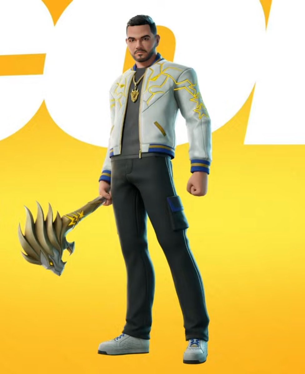 ARMScan's tweet image. Welcome @CouRageJD to the icon family 🥹🥹🥹🥹 Congratulations bro you deserve it all and I can’t wait to get your icon skin 

#Fortnite #CorageJD #ChapterSeven