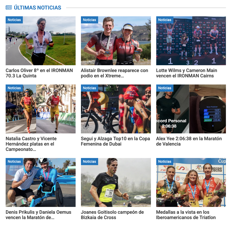 Un #puentediciembre plagado de competiciones
triatlonchannel.com