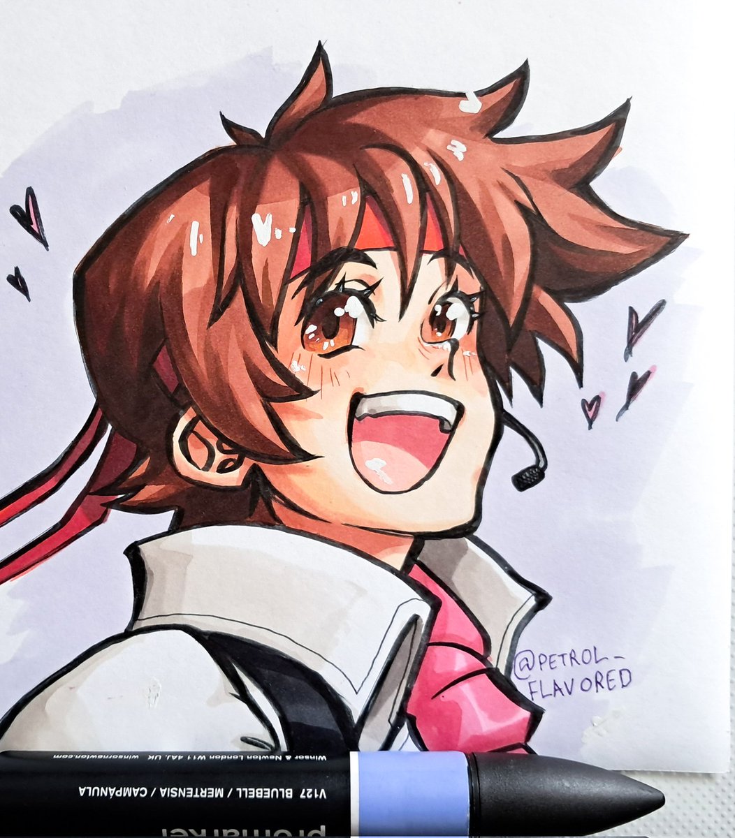 petrol_flavored's tweet photo. Please accept this while I still have internet on the road #SakuraKasugano #StreetFighter #SFV https://t.co/Aq7SfgNHhV