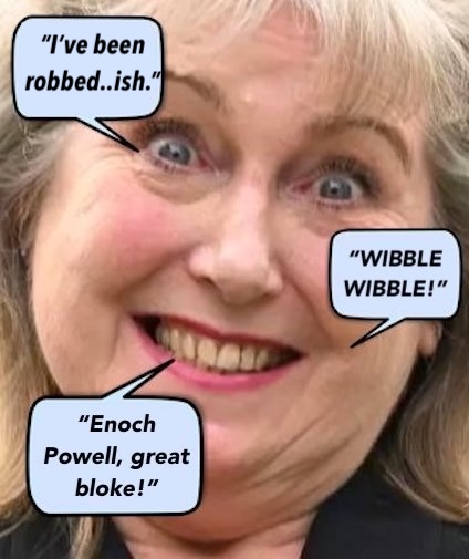 TerTranslator's tweet image. .
And if anyone knows all about being a total embarrassment, it's Losin' Susan
.