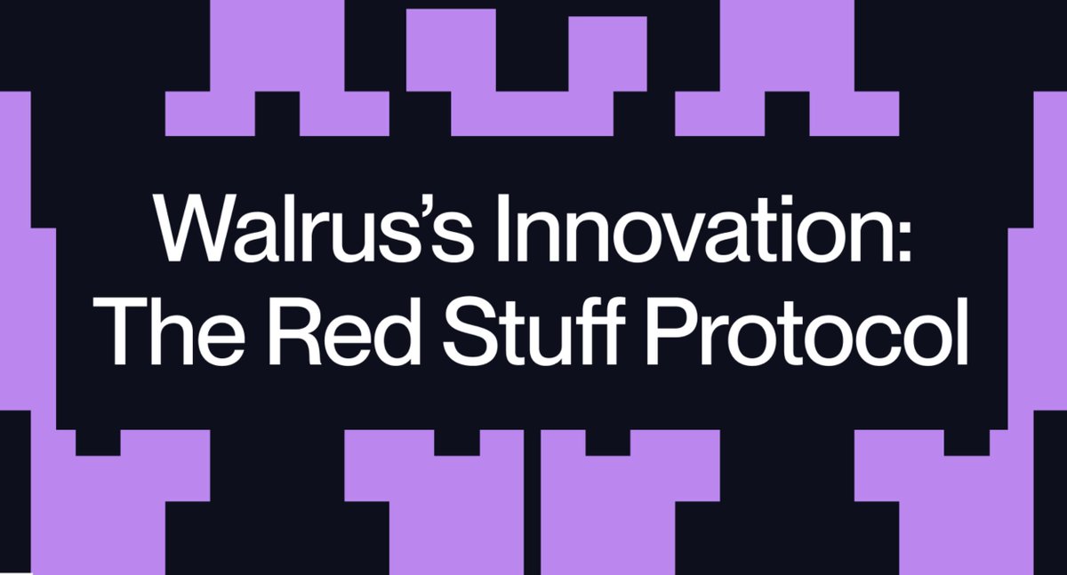 WalrusProtocol's tweet image. Storage networks shouldn&apos;t make you choose between cost and performance 🔥

Red Stuff&apos;s 2D erasure coding delivers both - efficient storage with lightning-fast recovery. This is how you build infrastructure that scales.

Deep dive into the breakthrough 👇