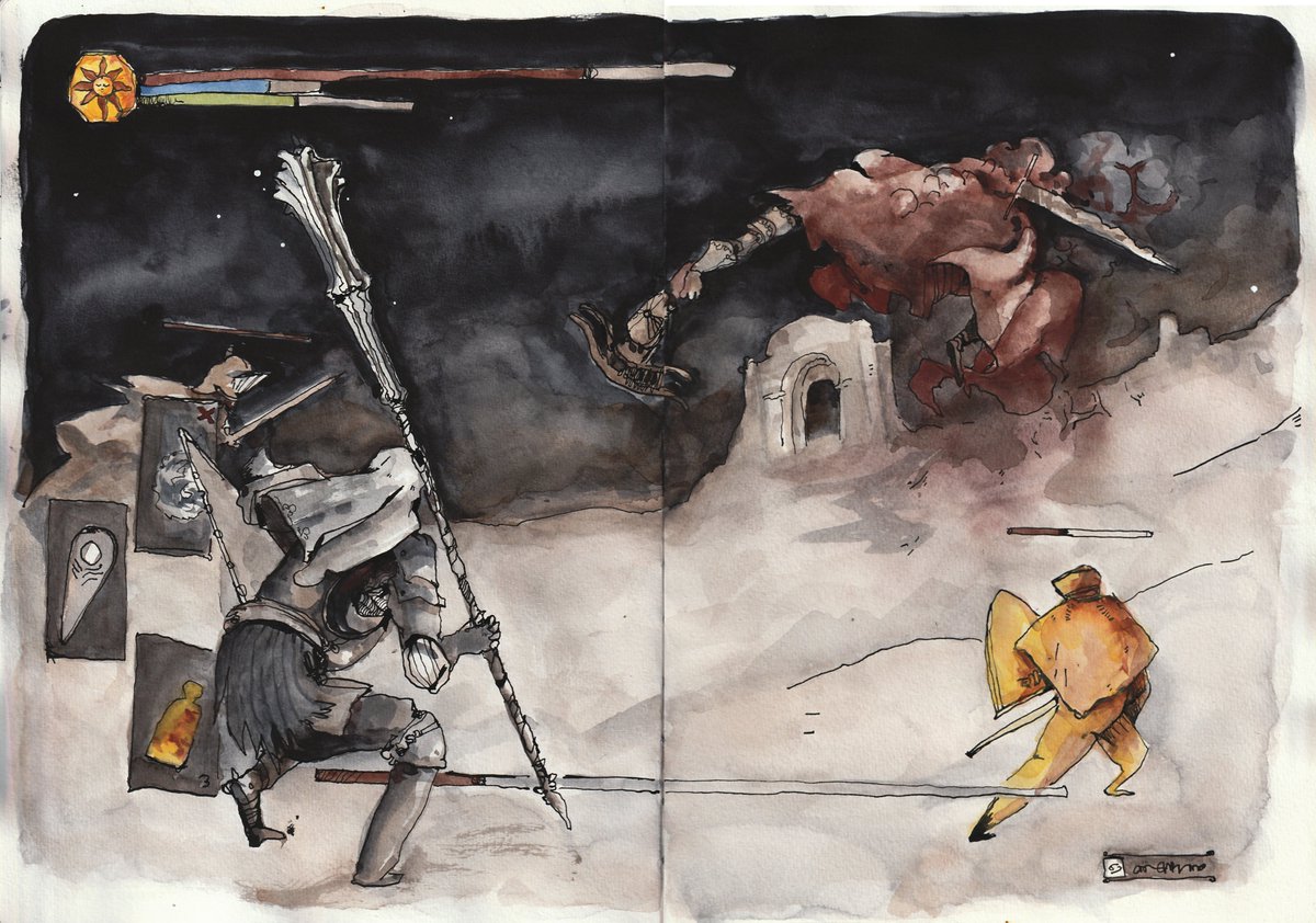 matesdomin's tweet image. i am quite fond of dark souls III 😌