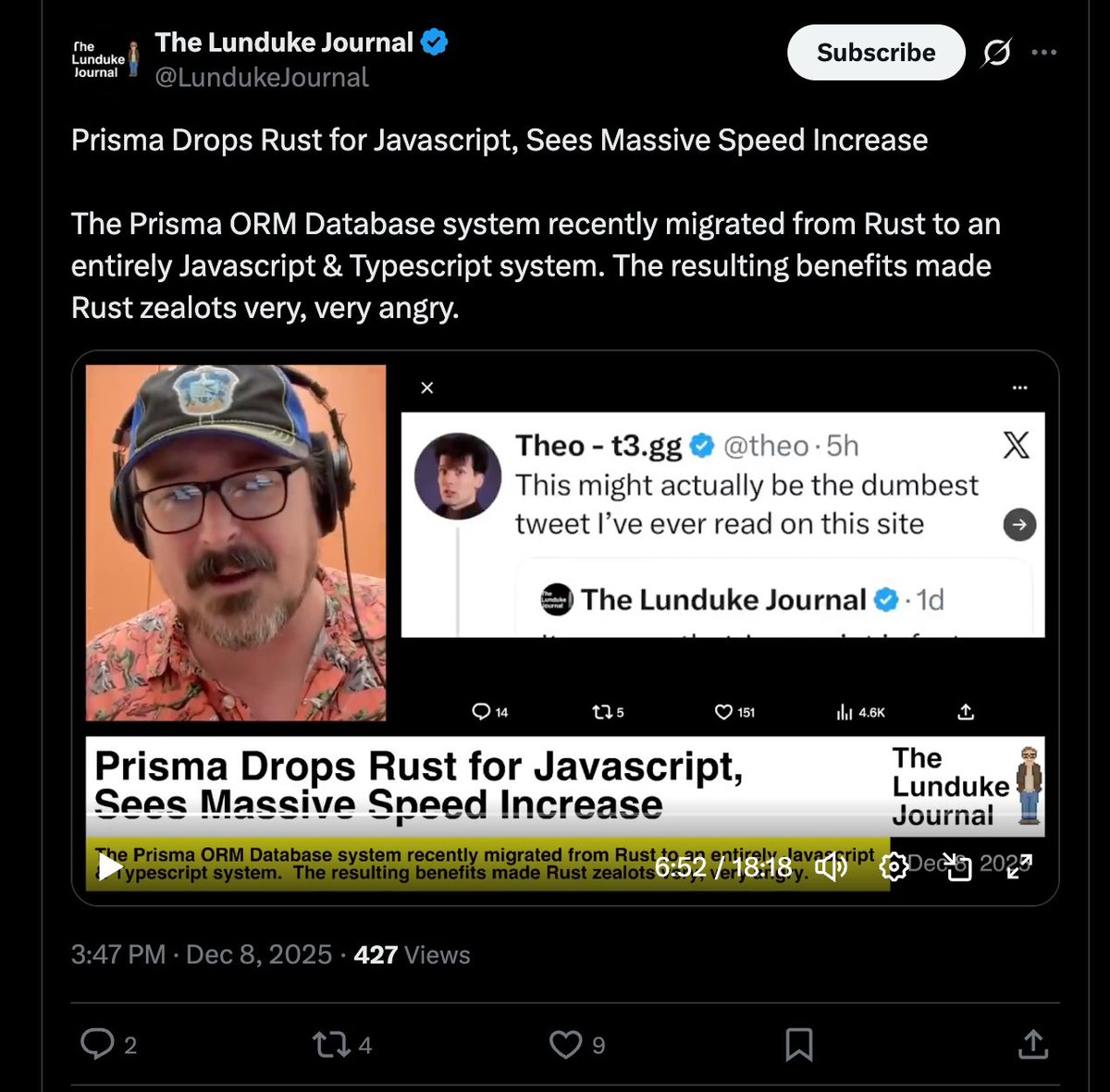Theo - t3.gg tweet media