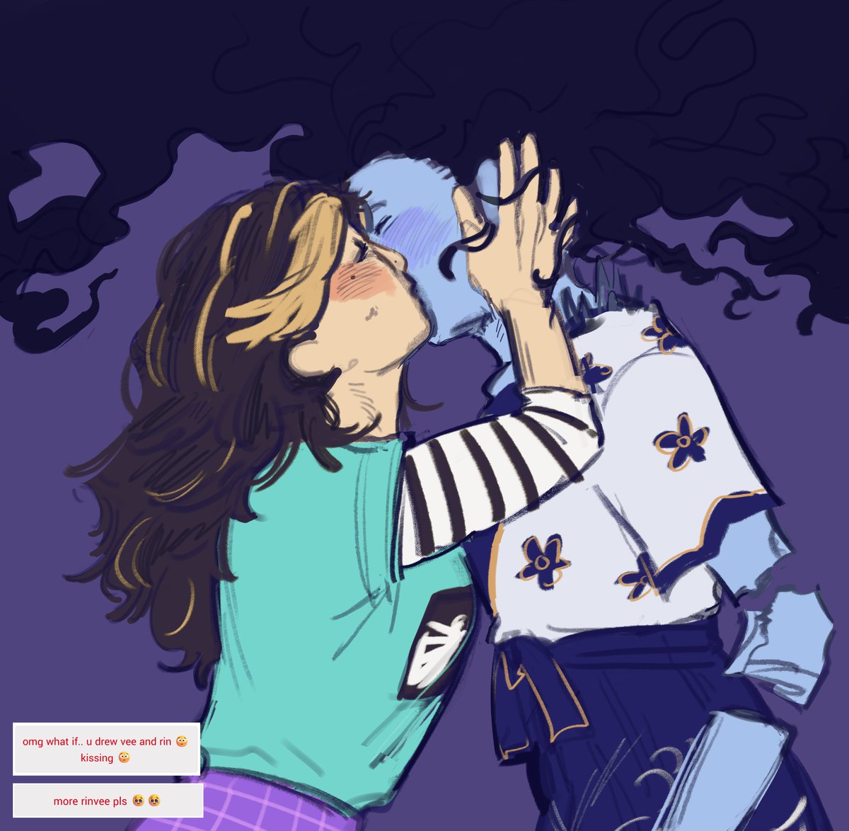 m0ss_dr4ws's tweet photo. smmmmmmooooch #veerin #rinvee #veeboonyasak #rinyamaoka #thespirit #spiritdbd #dbdfanart #deadbydaylight https://t.co/GaSM3VkEVU