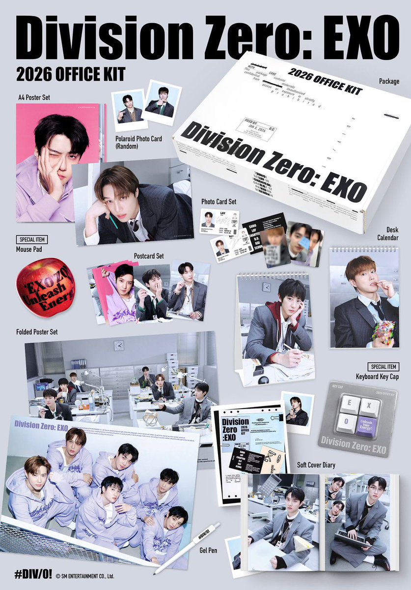 [PO] SEASON'S GREETING EXO 2026 DIVISON ZERO : EXO 

--> All DP 450k/ web
• Ktown 750k 
• Music and drama 725k
• Withmuu 710k
• SMSTORE 755k 
• Weverse 785k 
• Yes24 745k 

✅️ EST EMSTAX 1,2KG
✅️ RESELLER DISC
📍 JATIM

FORM ORDER
forms.gle/Fjv7TKBBMnaBZk…

Close 13 Des