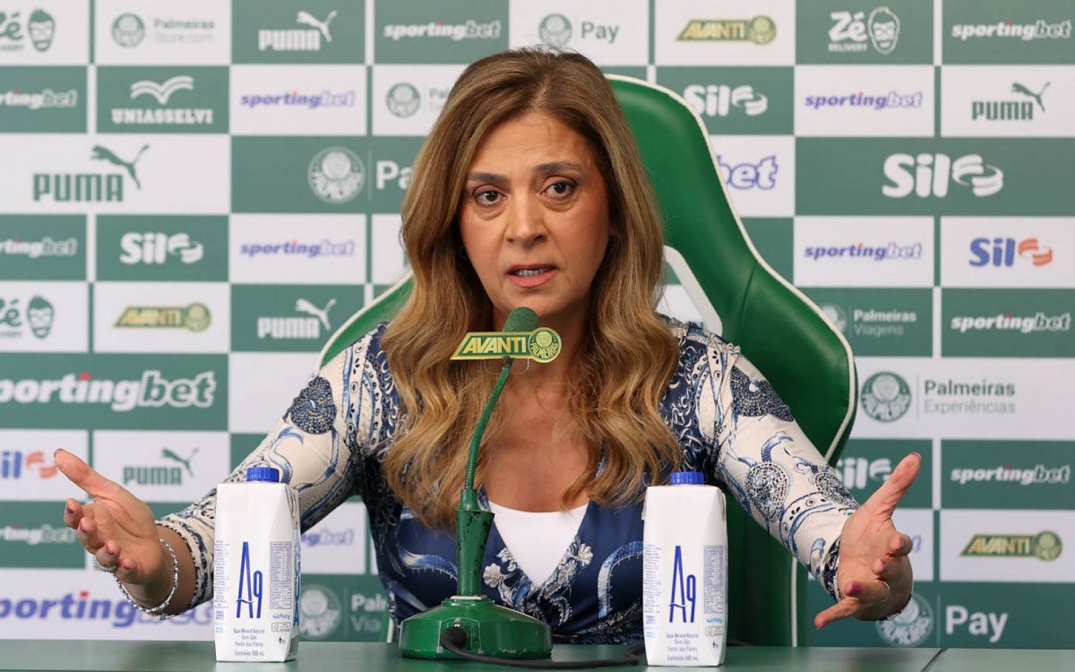 ⚠️ AGORA! Leila Pereira, presidente do Palmeiras, rebate proposta do Flamengo pelo fim do sintético: ‘No dia que o Flamengo tiver um estádio próprio, poderá colocar o gramado que quiser’.

“Infelizmente, essa discussão vem sendo pautada pelo clubismo. Não há qualquer evidência