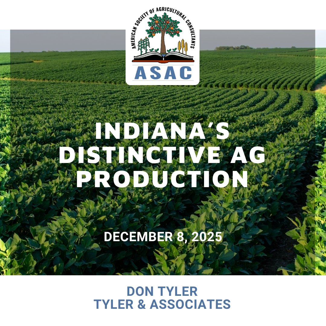 The_ASAC's tweet image. Kendell Culp, Indiana Farm Bureau VP, offers a comprehensive overview of the state’s wide variety of ag products, as well as the surprising areas where Indiana ag is first in the nation, including ducks, popcorn, hardwood veneer and gourds. bit.ly/3Mqo002