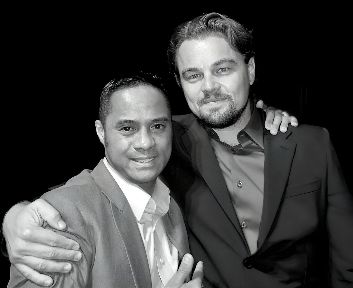 Yesss… #BigCongrats to My Boy on your #GoldenGlobe Nomination today!  #AlwaysSoooProudOfU!
-w/ <a href="/LeoDiCaprio/">Leonardo DiCaprio</a>

#OneBattleAfterAnother #BestActorInAMusicalOrComedy
