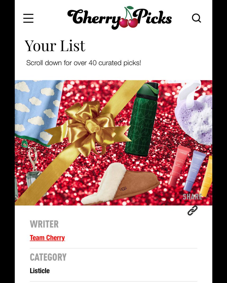 ColdIronPicture's tweet image. Need some holiday gift inspiration this year? Check out this list by @thecherrypicks - link in our bio!