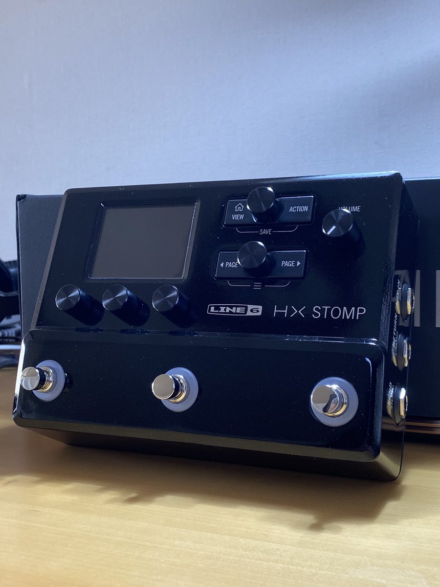 新しいエフェクターを買ったよ！
単体でも音が良すぎる…

9万ェ…支払いはもちろん二カ年計画💸