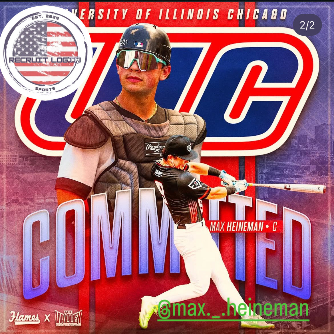 Recruit_LogIQ's tweet image. @uic_baseball and @smacball4 got a good one! Expect Max to help lead Normal Community to another deep state title run in 2026! @rhino_ksacademy #catcher #mvc #development #recruitlogIQ