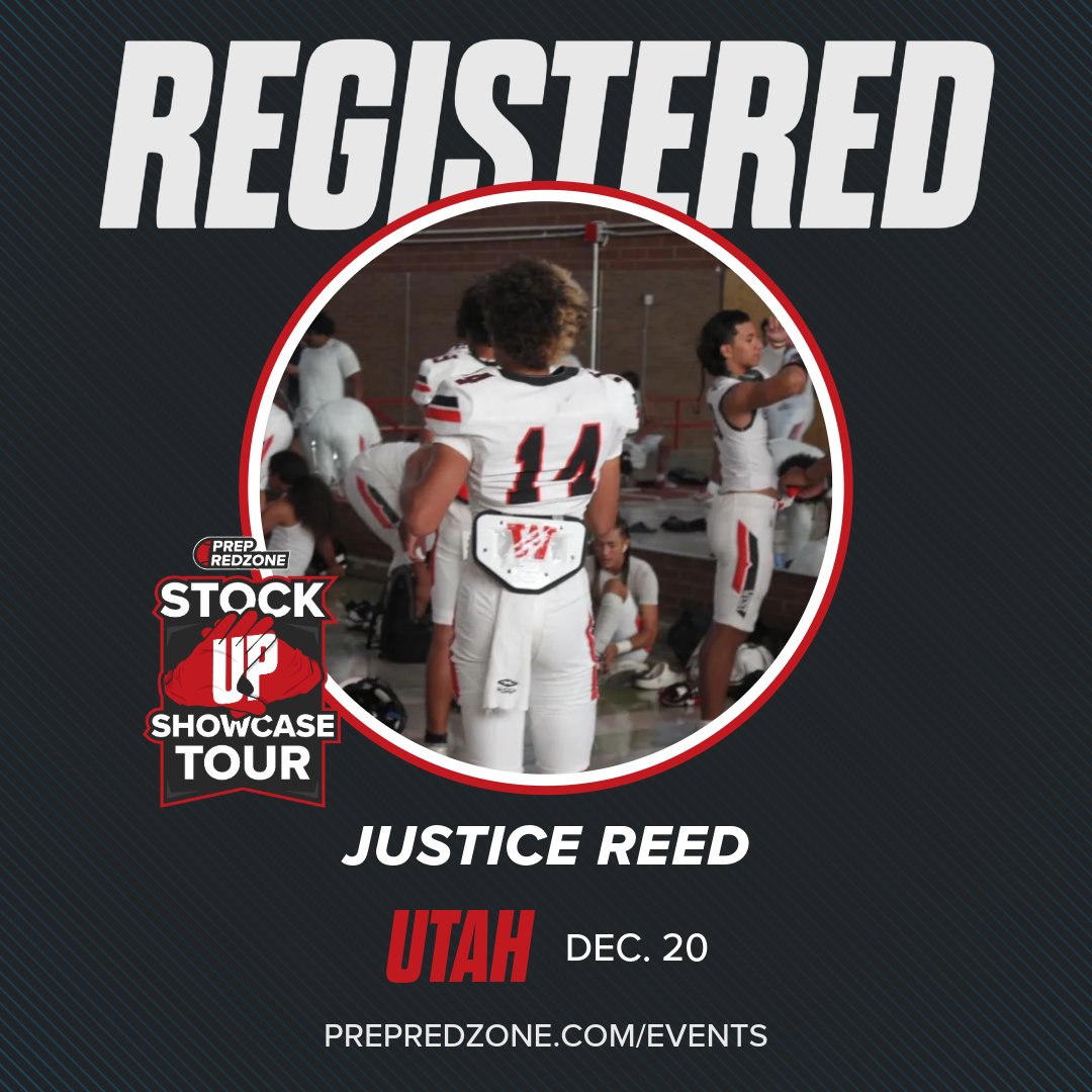 PrepRedzoneUT's tweet image. 𝙍𝙀𝙂𝙄𝙎𝙏𝙀𝙍𝙀𝘿‼️

These top prospects are headed to Riverton on December 20th for the Utah Stock Up Showcase! @SamanuTuaone @lance_whitford @brodydowns8 @Andy_Pham1 

Don’t miss your chance to get noticed - register today: events.prepredzone.com/e/2123/registe…