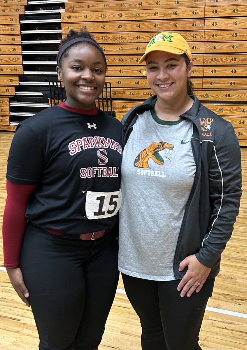 Thank you to <a href="/FAMU_Softball/">Florida A&M Softball 🥎</a> for hosting an amazing camp. I want to thank the staff and players for evaluating and helping me throughout the camp. I look forward to coming back again!!! <a href="/bbeall0628/">Brittany Scott Beall</a> <a href="/commit2HBCU/">SHOWCASE HBCU</a> <a href="/JessMargarita/">Coach Jess Hurtado</a>