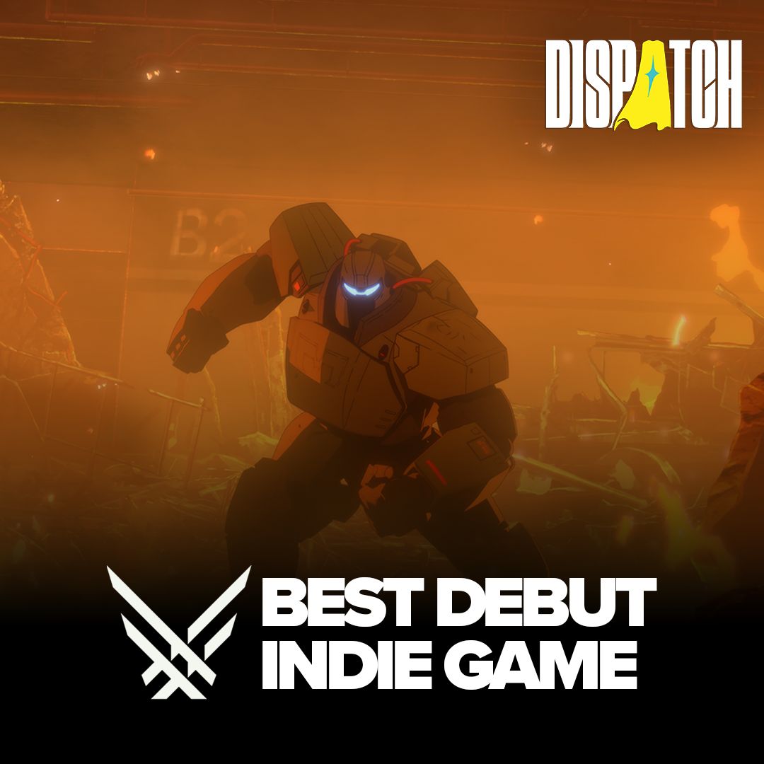 DomTheBomb's tweet image. Dispatch will be up for two potential awards this Thursday at #TheGameAwards 

- Best Debut Indie Game
- Players’ Voice