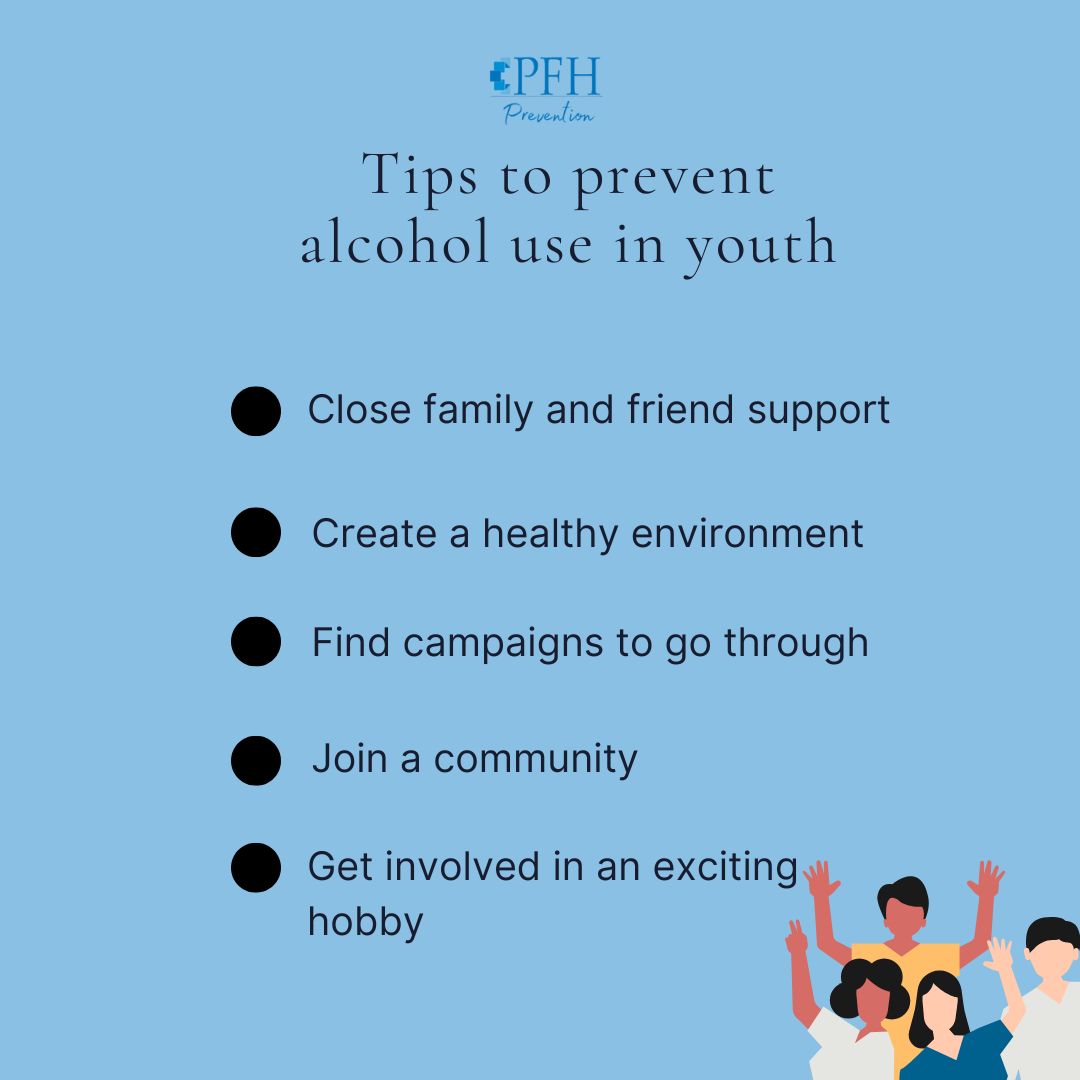 Tips to Prevent Youth Alcohol Use ✨🍎
Start early with open conversations, set clear expectations, model healthy behavior, and stay involved in your child’s life. Caring adults make a big difference in helping youth choose to stay alcohol-free. 

#PreventionMatters