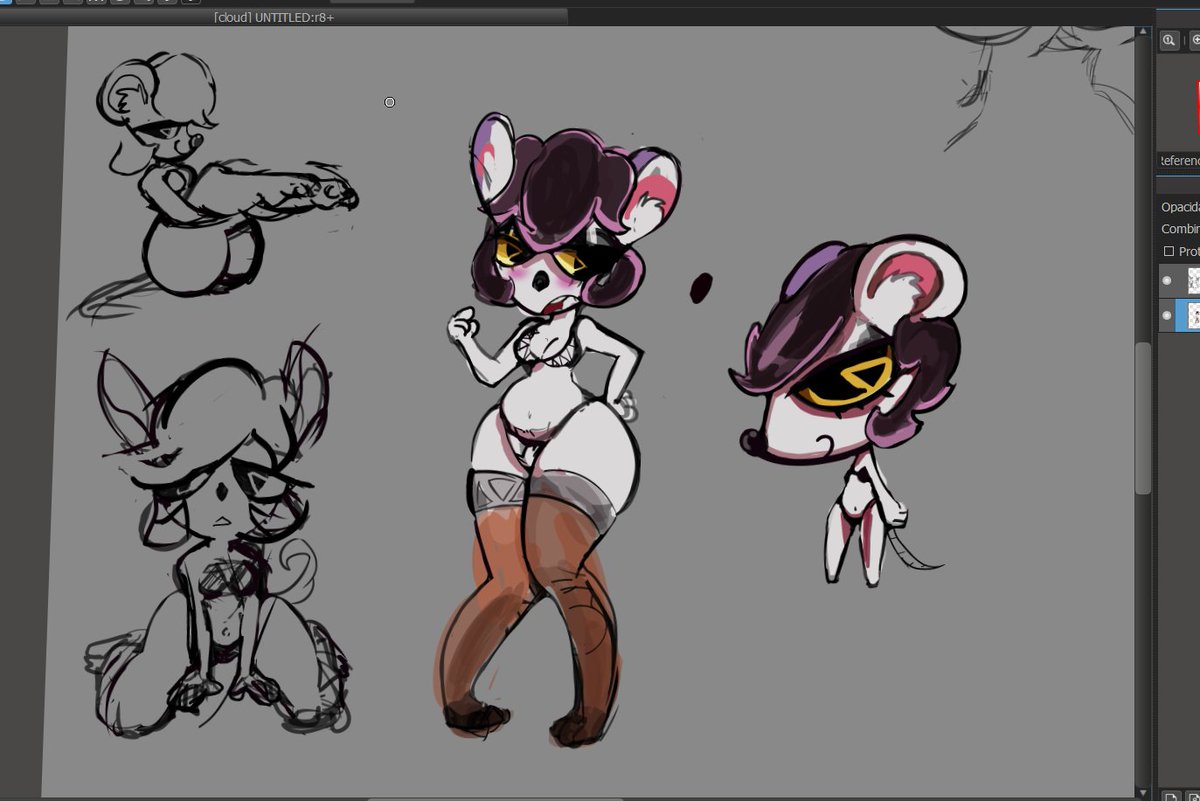 ratonculon #wip #furry #Mouse