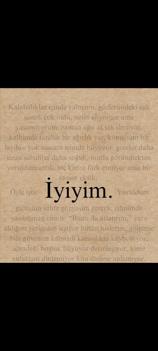 1_sad_boy's tweet photo. İYİYİM. https://t.co/O12B4Vn4qV