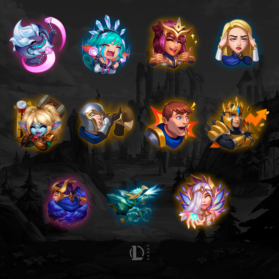 LeagueOfLeaks's tweet photo. New Icons and Emotes ‼️ https://t.co/eq7dhJrjR2