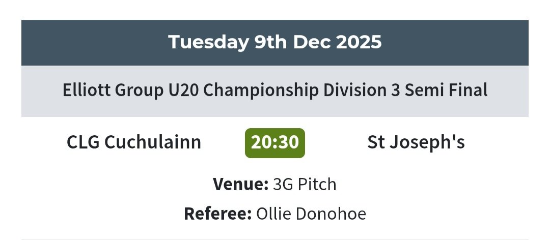 ❗️❗️ATTENTION - CHANGE OF VENUE. Please support the lads❗️❗️