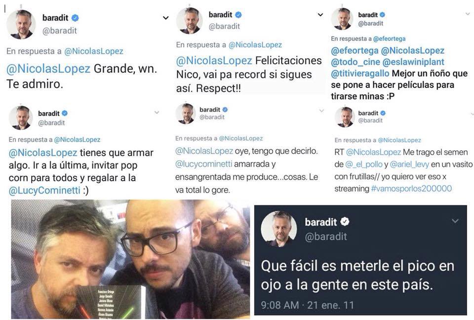 chilequerido301's tweet image. Esto decía el DEGENERADO de Baradit de las escolares y las mujeres en general🤬✊🏾💩🤢🤮👇👇👇
